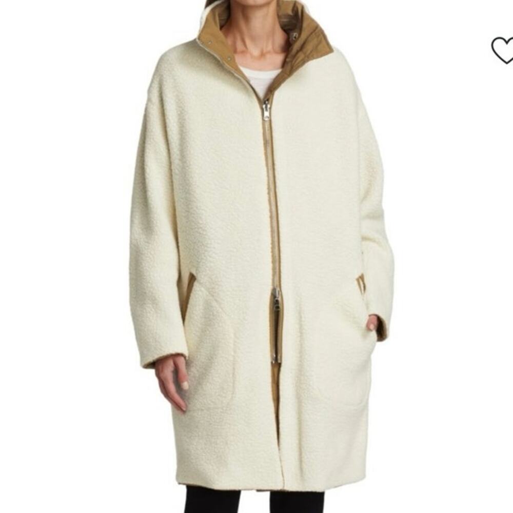 RAG & BONE M42 Military Reverisble Sherpa Long Line Utilitarian Parka - Picture 3 of 15